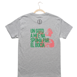 T-shirt Un goto a mi e na spuma per el bocia